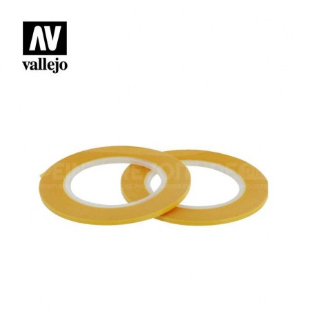 Ruban de masquage ligne fine en 2 mm Pack de 2