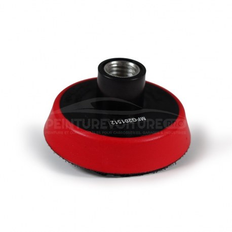 Plateau souple  velcro en 77mm pour lustreuse orbitale