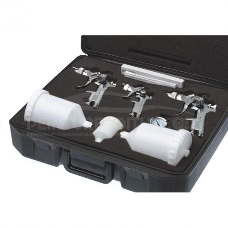Coffret pistolets HVLP (x3)