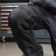 Pantalon de travail multipoches avec inserts en tissu extensible
