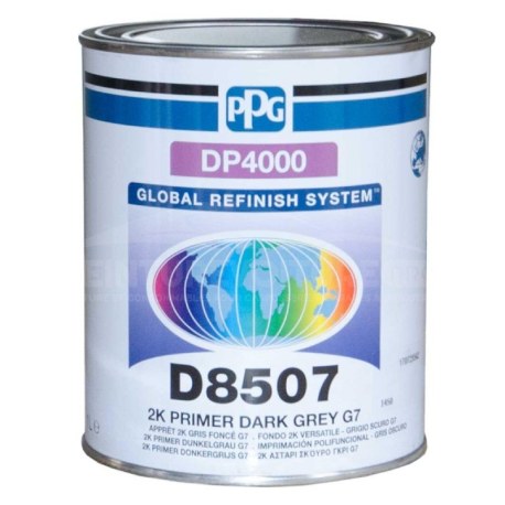 Apprêt PPG D8507 mouillé sur mouillé en 1L Gris foncé G7