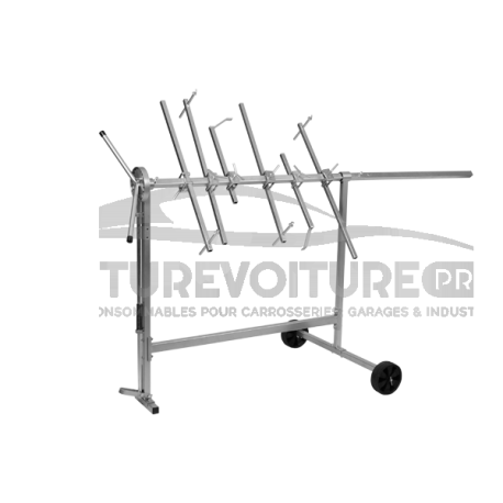 Support multi rotatif universel pour pièces de carrosserie