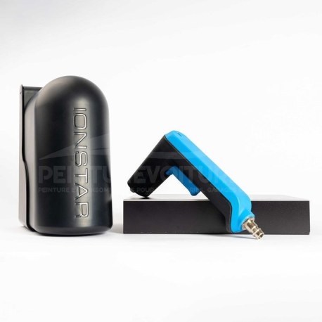 Pistolet antistatique Ionstar avec boite de rangement murale