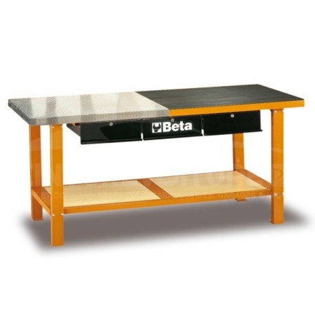 Etabli Beta bi-matières aluminium et caoutchouc