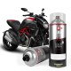 Bombe de peinture moto brillant direct 2K