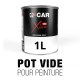 Pot de peinture ECAR vide + couvercle 1L