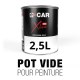 Pot de peinture ECAR vide + couvercle 2,5L