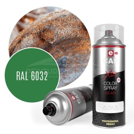Peinture Antirouille en aérosol couleur RAL Vert