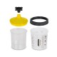 Système de godet jetable avec filtre 190 µm Mirka