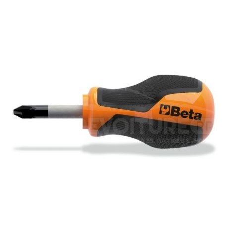 Tournevis Beta Tools lame courte pour vis Phillips 1262N