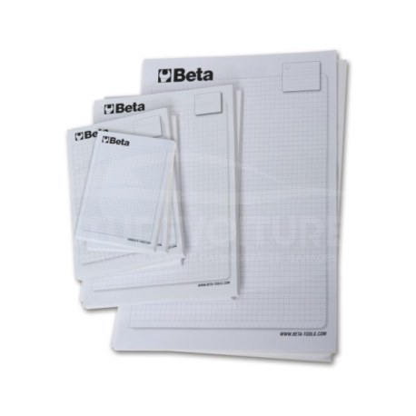 Jeu de 10 blocs-notes à feuilles repositionnables Beta Tools