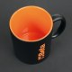 Tasse en céramique noir avec logo orange Beta Tools