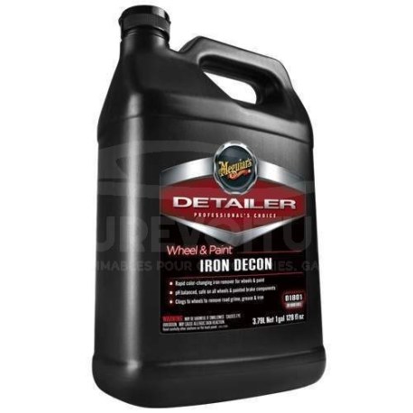 Décontaminant jantes et carrosserie Meguiar's Iron Decon D180101