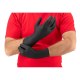 Gants noirs Mercator moto en nitrile non poudrés x50