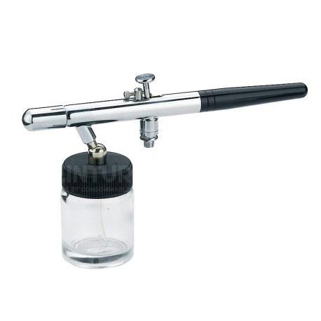 Aérographe ECAR AB-128 double action à gravité multi-usage buse 0,35 godet 5, 22cc