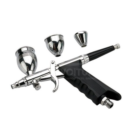 Kit Aérographe Hi-Flow simple action par gravité ECAR AB-116B