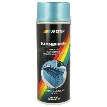 Peinture martelée Motip en aérosol