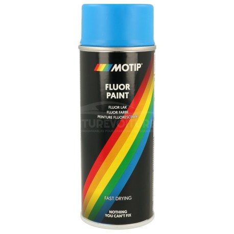 Bombe de peinture fluo Motip