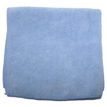 Lot de 3 chiffons microfibres bleu 40x40 cm pour ateliers