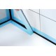 Ruban de masquage 3M Aqua Washi 2899 bleu - 48 mm x 50 m