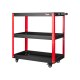 Chariot d'atelier NTools L3S – 3 plateaux acier 100 kg