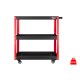 Chariot d'atelier NTools L3S – 3 plateaux acier 100 kg