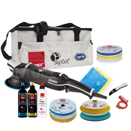 Pack RUPES LHR15V/LUX polissage complet diamètre 125 mm