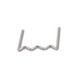 Agrafes plastique Ondulées Droites