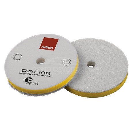 Tampon microfibre RUPES D-A Fine 80 mm pour polissage