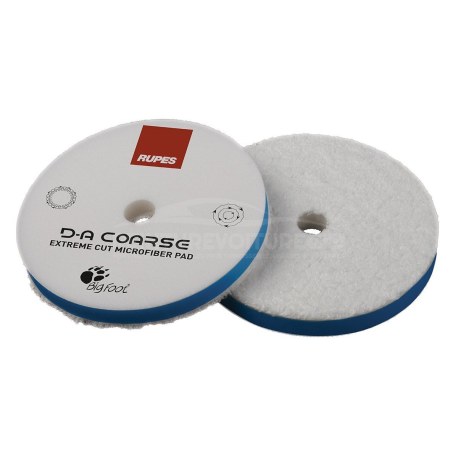 Tampon microfibre RUPES D-A Grossier 80 mm pour polissage