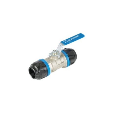 Vanne PPS1 RSI en aluminium pour tubes Ø 25 mm – Isolation et régulation