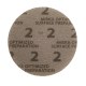 Disques abrasifs Mirka OSP Ø 150 mm auto-agrippants - Boîte de 50