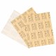 Feuille abrasive 3M Gold 288U P120 - 229 x 280 mm - Lot de 50