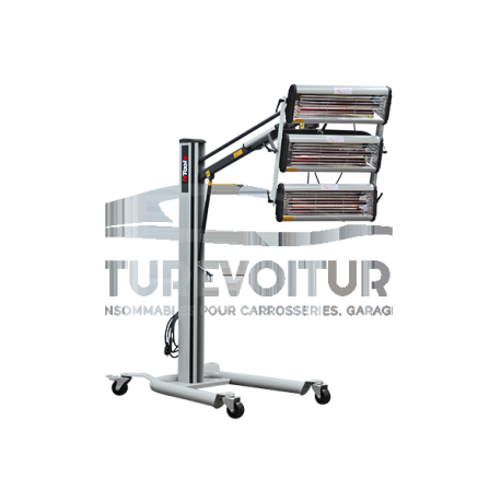Sécheur infrarouge NTools FDS 3300 - 3 x 1100W avec minuterie