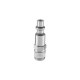 Embout mâle conique Prevost IRP 06 R1/4 acier ISO 6150B pour air comprimé
