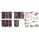 Servante d'atelier KS Tools One by One 7 tiroirs équipée de 166 outils carrosserie
