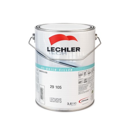 Apprêt polyacrylique HS bi-composant Lechler 29105 Hi-Build Filler - 3,6 L