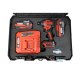 Coffret visseuse à chocs brushless 1/2'' 18V 230 Nm - 2 batteries 4 Ah et chargeur