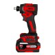 Coffret visseuse à chocs brushless 1/2'' 18V 230 Nm - 2 batteries 4 Ah et chargeur