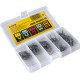 Assortiment 250 agrafes pour réparation pare-chocs - GYS (Réf. 052413)