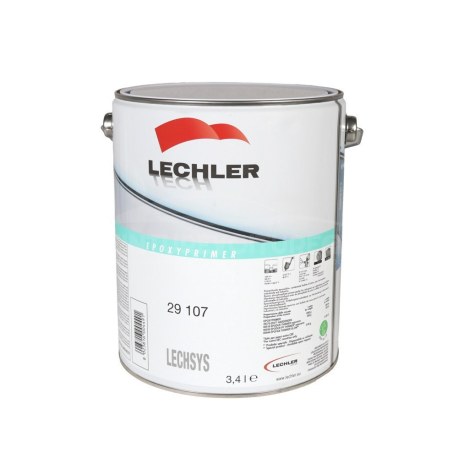 Lechler LS107 Epoxyprimer - Impression-apprêt époxyde bicomposant anticorrosion 3,4 l