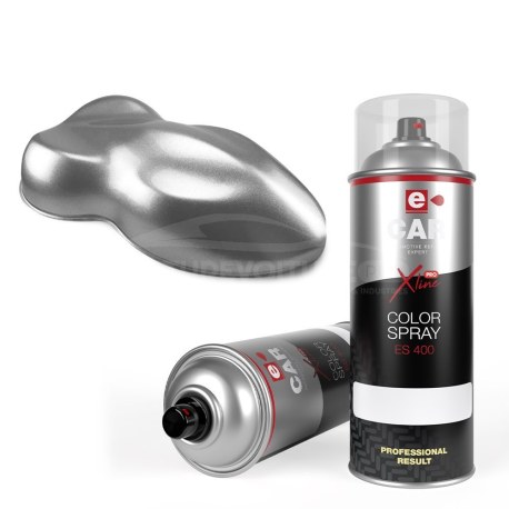 Bombe de peinture métallisée aluminium extra gros