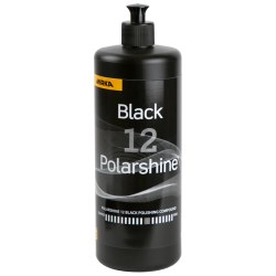 Polarshine 12 Black - Pâte à polir carrosserie noire atelier pro Mirka