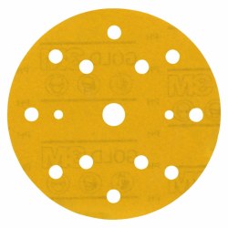 Disque abrasif 3M Hookit Gold 288U 150 mm, 15 trous - Boîte de 100