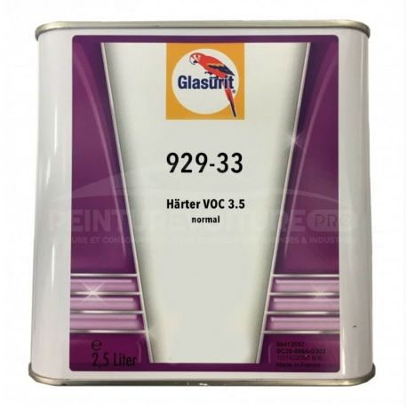 Durcisseur VOC GLASURIT 92933 en 2.5 L