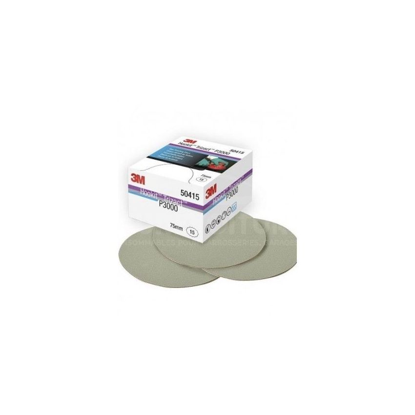 Boîte De Disques Abrasifs F225 Long Life P800 - 15 Trous Pour Ponçage Et Peinture