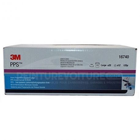 Godet PPS 3M jetables en 850 ml et filtre 125µ