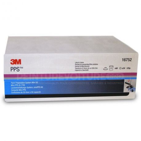 Godet PPS 3M jetables en 170 ml et filtre 125µ
