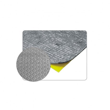 Plaques insonorisantes avec couche d'aluminium