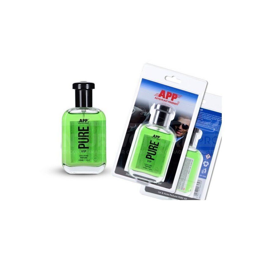 Parfum De Voiture Fresso - Sugar Love - Suspension Bois - Durée 31 Jours